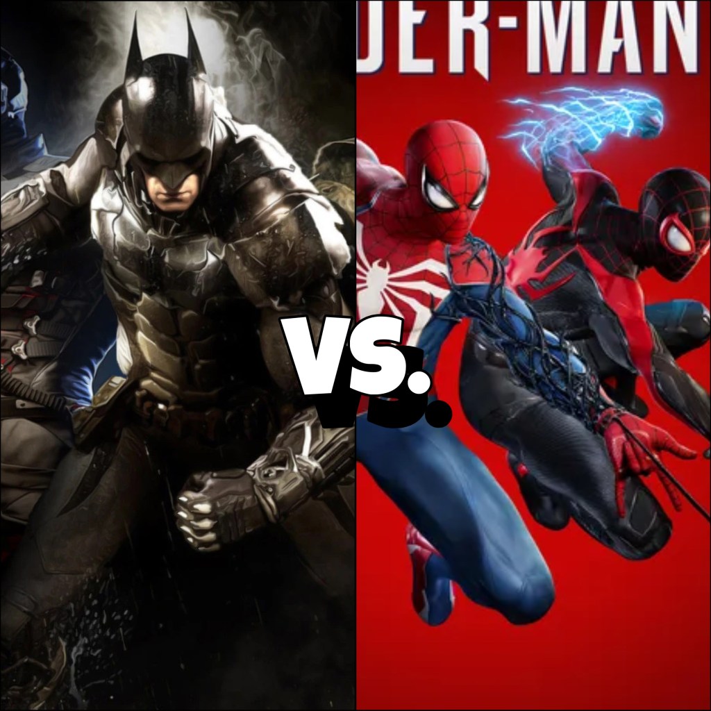 The Arkham Batman franchise VS. The Insomniac Spider-Man&nbsp;games